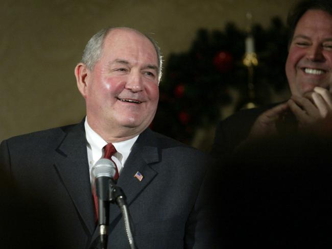 Durante seu período como governador da Geórgia, Perdue teve que lidar com uma forte seca em 2007. | Divulgação/