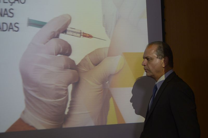 Ricardo Barros, ministro da Saúde, afirmou que o surto de febre amarela silvestre se concentra no estado mineiro por casos de pessoas que viajam à Zona da Mata | Marcello Casal Jr./Agência Brasil