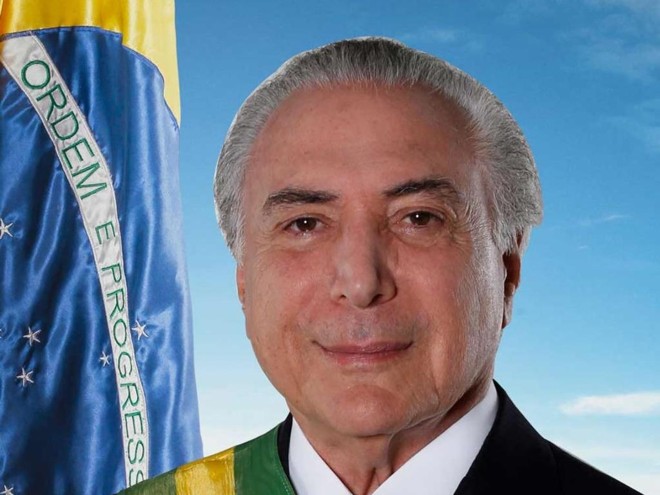 Prévia de foto oficial do presidente Michel Temer. | Orlando Brito