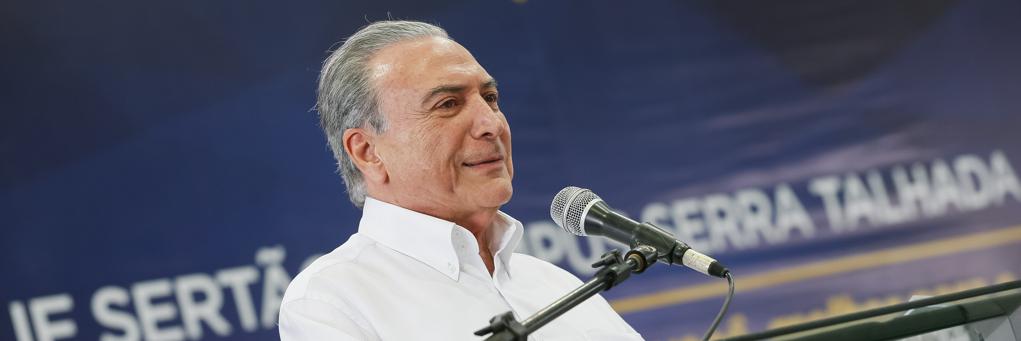 Temer confunde (de novo) a moeda do Brasil | Beto Barata/PR