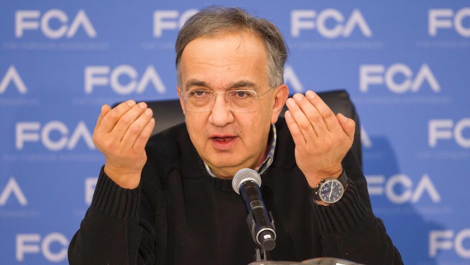Sergio Marchionne, CEO da Fiat Chrysler | GEOFF ROBINS/AFP