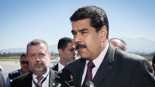 Decisão de Maduro, de decretar “estado de emergência na economia” deixou um rastro de problemas para os exportadores brasileiros. | Cancillería del Ecuador/Divulgação