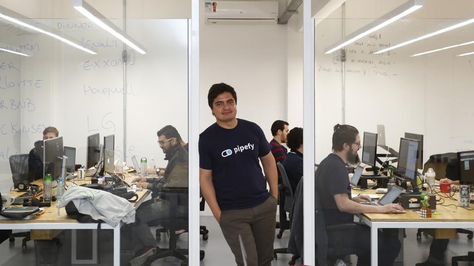 Pipefy foi  fundada por Alessio Alionço em Curitiba e hoje já possui mais  de 60 mil clientesem 140 países | Henry Milleo/Gazeta