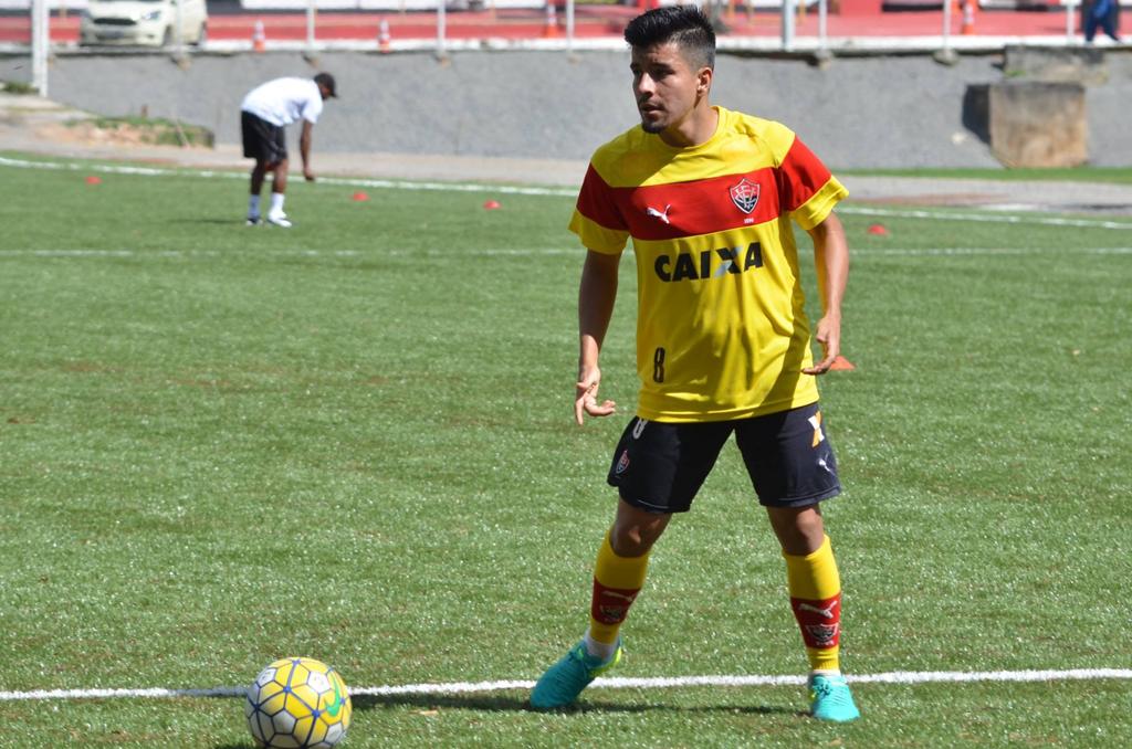 Cárdenas está emprestado ao Vitória pelo Atlético Nacional. | Divulgação/EC Vitória