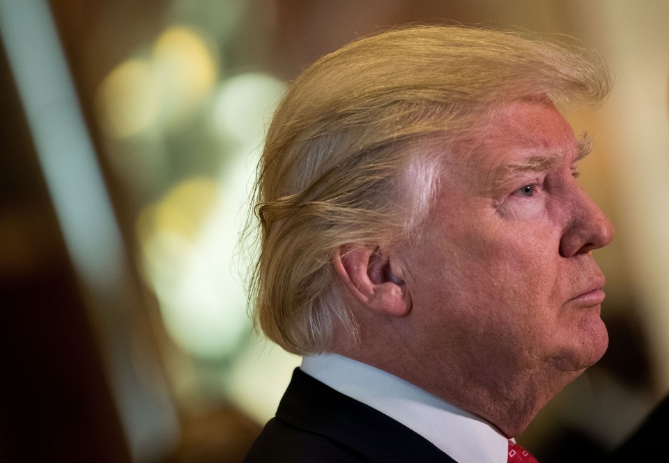 Trump propõe aumento ‘histórico’ de gastos militares Donald Trump: “Este orçamento é a expressão da minha promessa de manter os Estados Unidos seguros”. | Drew Angerer/AFP
