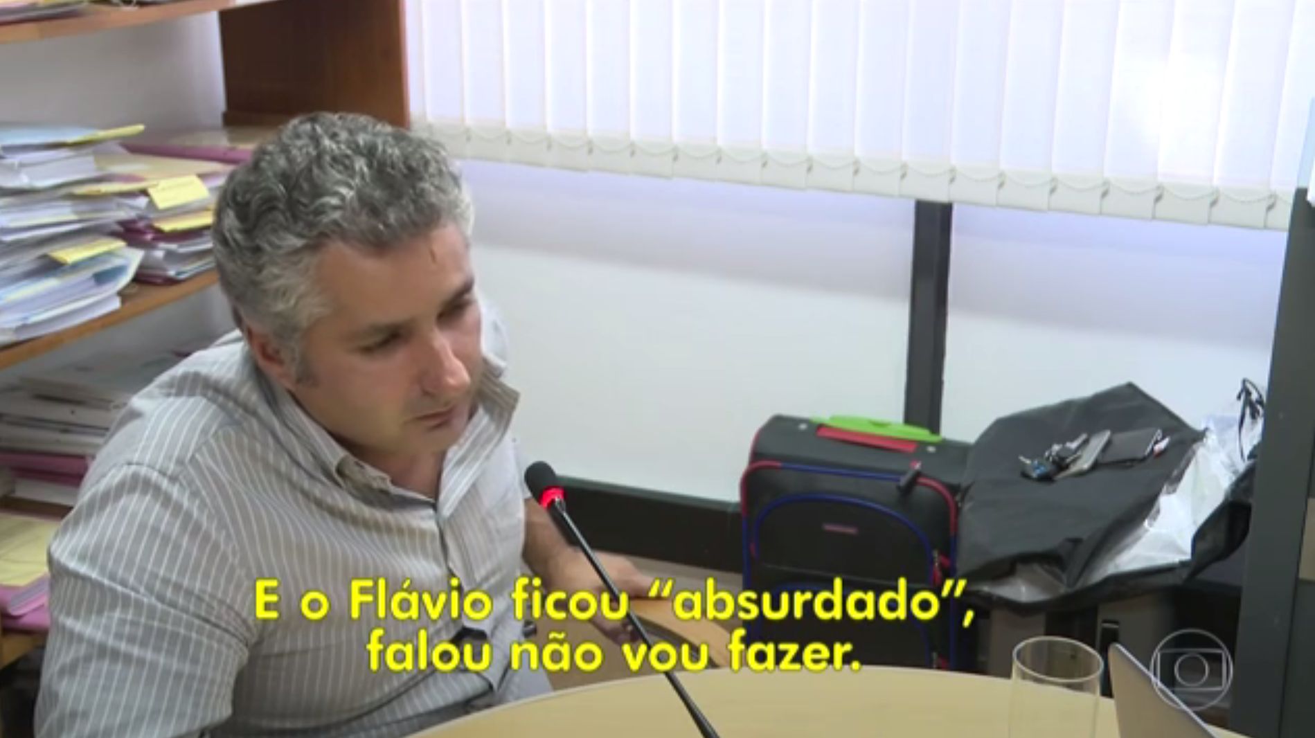 Alexandre Margotto, em colaboração premiada, conta que Flávio Turquino se recusou a fazer parte | Reprodução/Fantástico
