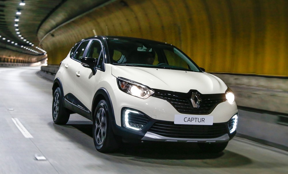 O SUV Captur tem uma aparência elegante e moderna, com a dianteira exibindo luzes diurnas em led e no formato de ‘C’. | Rodolfo Buhrer/La Imagem