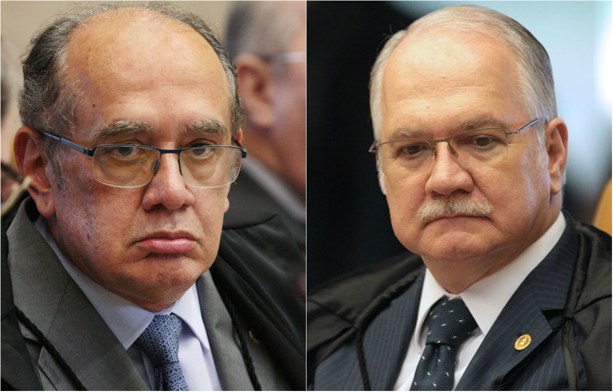 Gilmar Mendes e Edson Fachin | Montagem - Carlos Humberto/SCO/STF