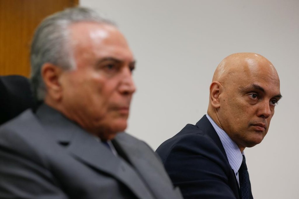O ministro Alexandre de Moraes é próximo ao presidente Michel Temer (PMDB), citado na Lava Jato | Beto Barata/PR