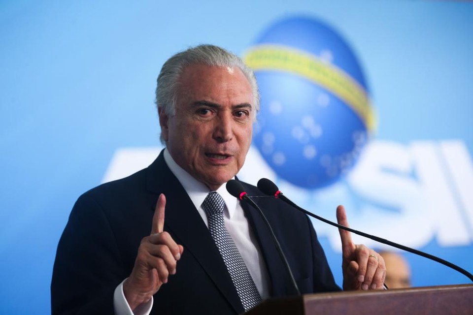 “Seria melhor para todos que as delações fossem logo divulgadas, e de uma vez”, disse Michel Temer sobre as delações da Odebrecht | Antonio Cruz/Agência Brasil