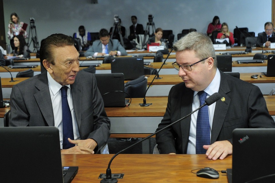 Edison Lobão e Antonio Anastasia vão comandar a CCJ do Senado | Geraldo Magela/Geraldo Magela