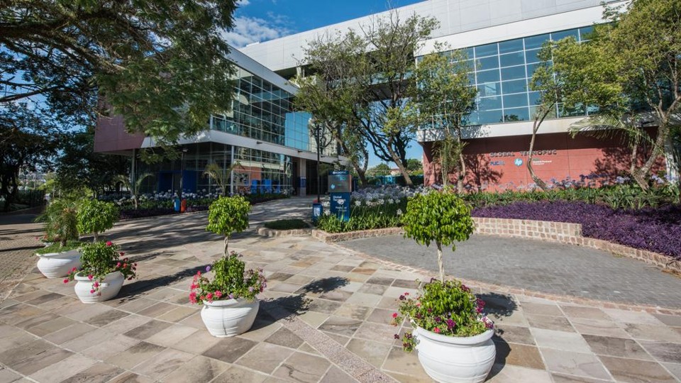 Prédio do Tecnopuc, onde está instalado o centro de inovação da GetNet | Bruno Todeschini/Ascom/PUCRS/Divulgação
