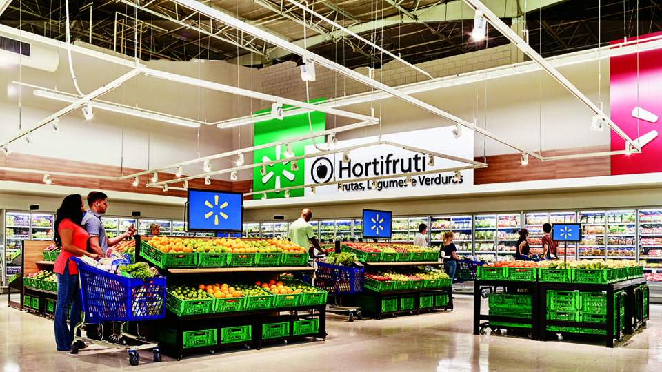 Ao todo, somando as três bandeiras, BIG, Mercadorama e Walmart, a rede possui 19 unidades na capital paranaense. | Divulgação/Walmart