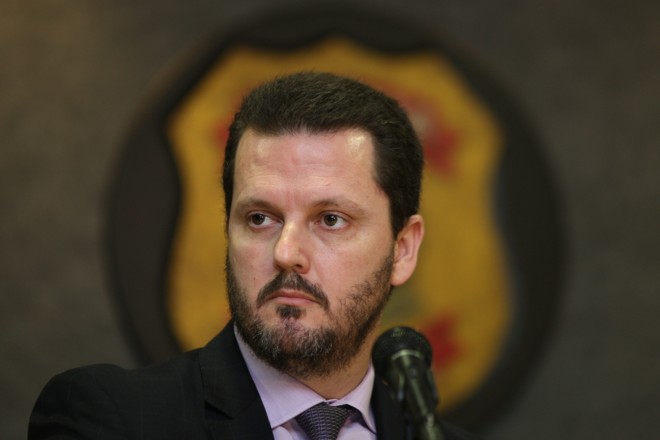 Delegado Igor Romário de Paula: Lava Jato não para nem com incêndio no prédio da PF | Aniele Nascimento/Gazeta do Povo