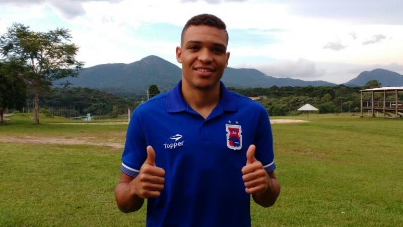 Nathan, 23 anos, é uma opção para o ataque do Paraná. | Divulgação/Paraná Clube