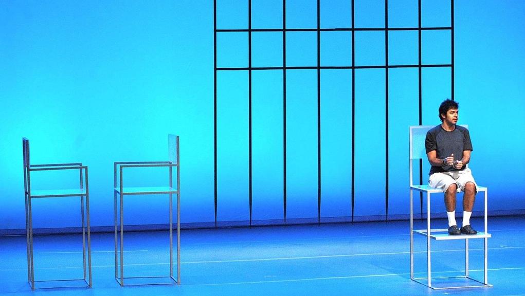 Bruno Mazzeo interpreta um pai de primeira viagem na montagem. | André Gardenberg/Divulgação