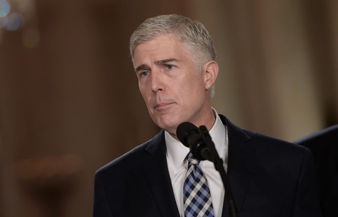 Neil Gorsuch | BRENDAN SMIALOWSKI/AFP