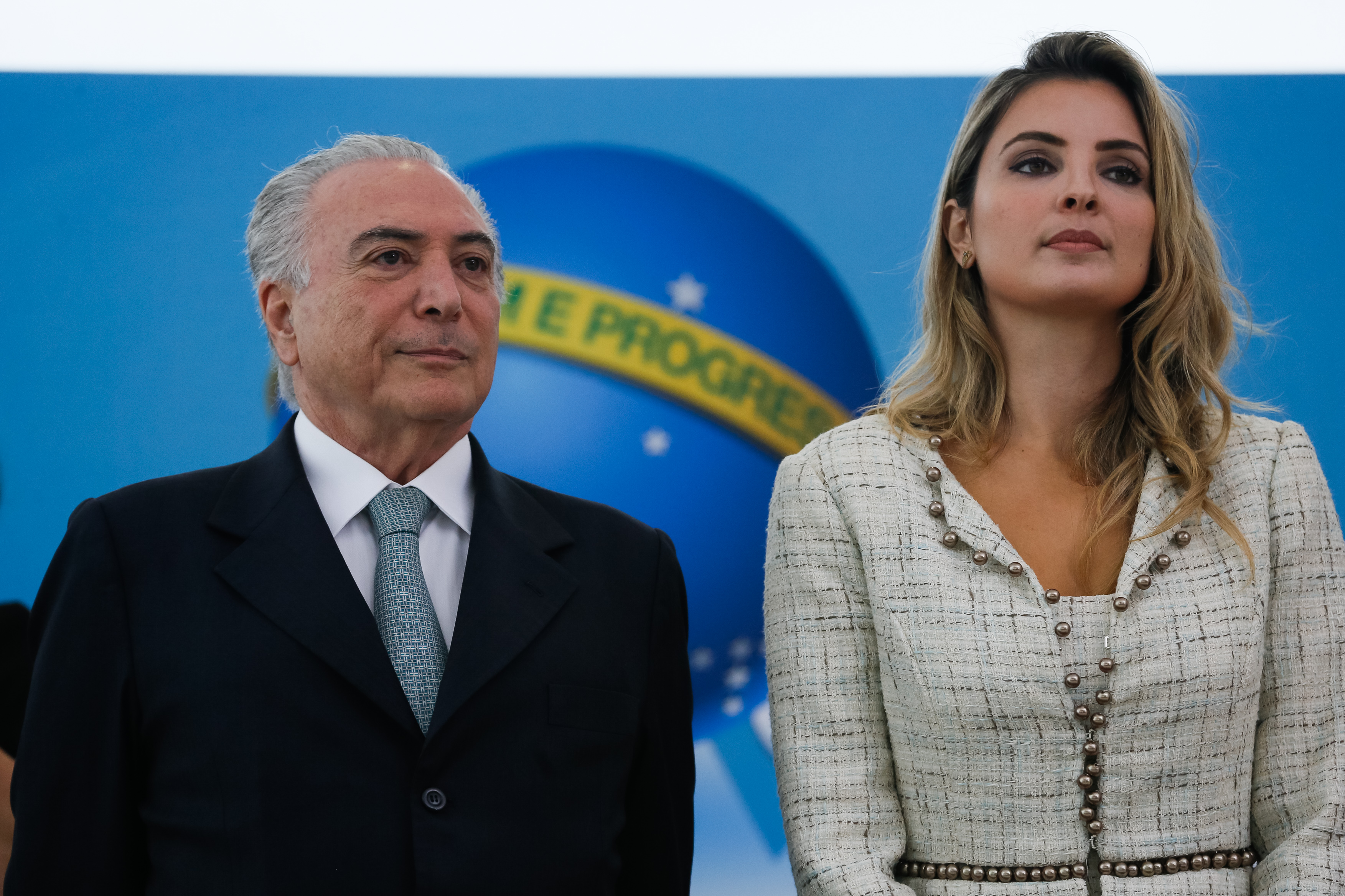 Michel e Marcela Temer: presidente nega tentativa de censura à imprensa | Beto Barata/PR
