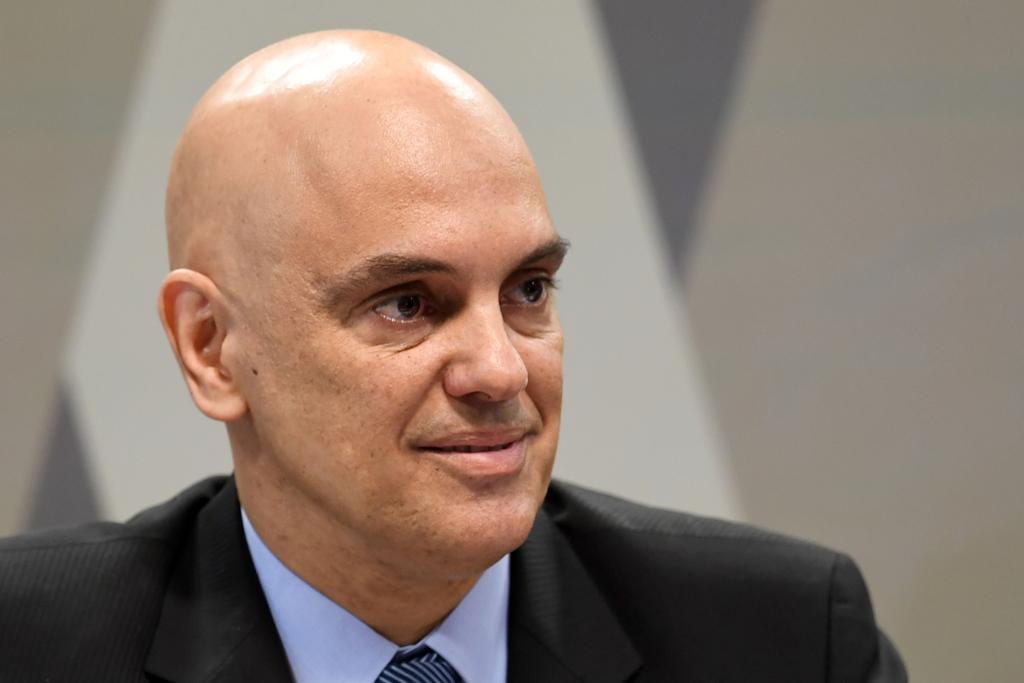Alexandre de Moraes riu com comentário sobre roubo de xampu | EVARISTO SA/AFP