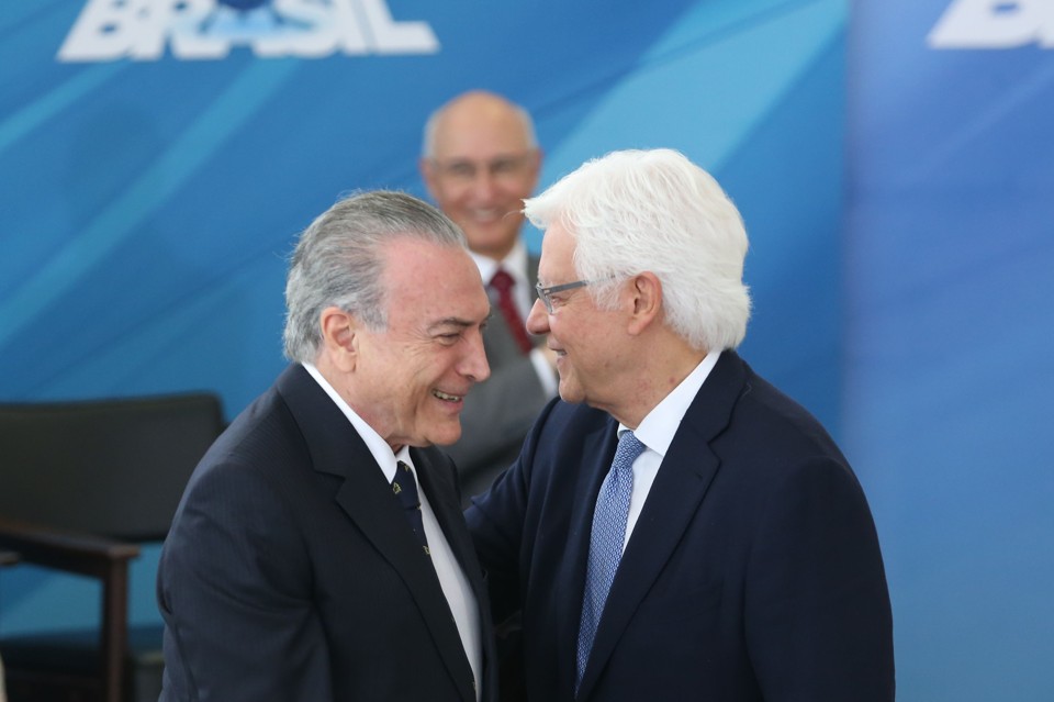 Michel Temer e Moreira Franco: nomeação de ministro virou guerra jurídica | Antonio Cruz/Agência Brasil