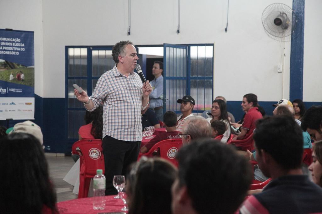“Precisamos aproveitar e explorar nossa vocação natural, que é a agricultura”, afirmou Ferreira. | Rodrigo Félix Leal/Gazeta do Povo