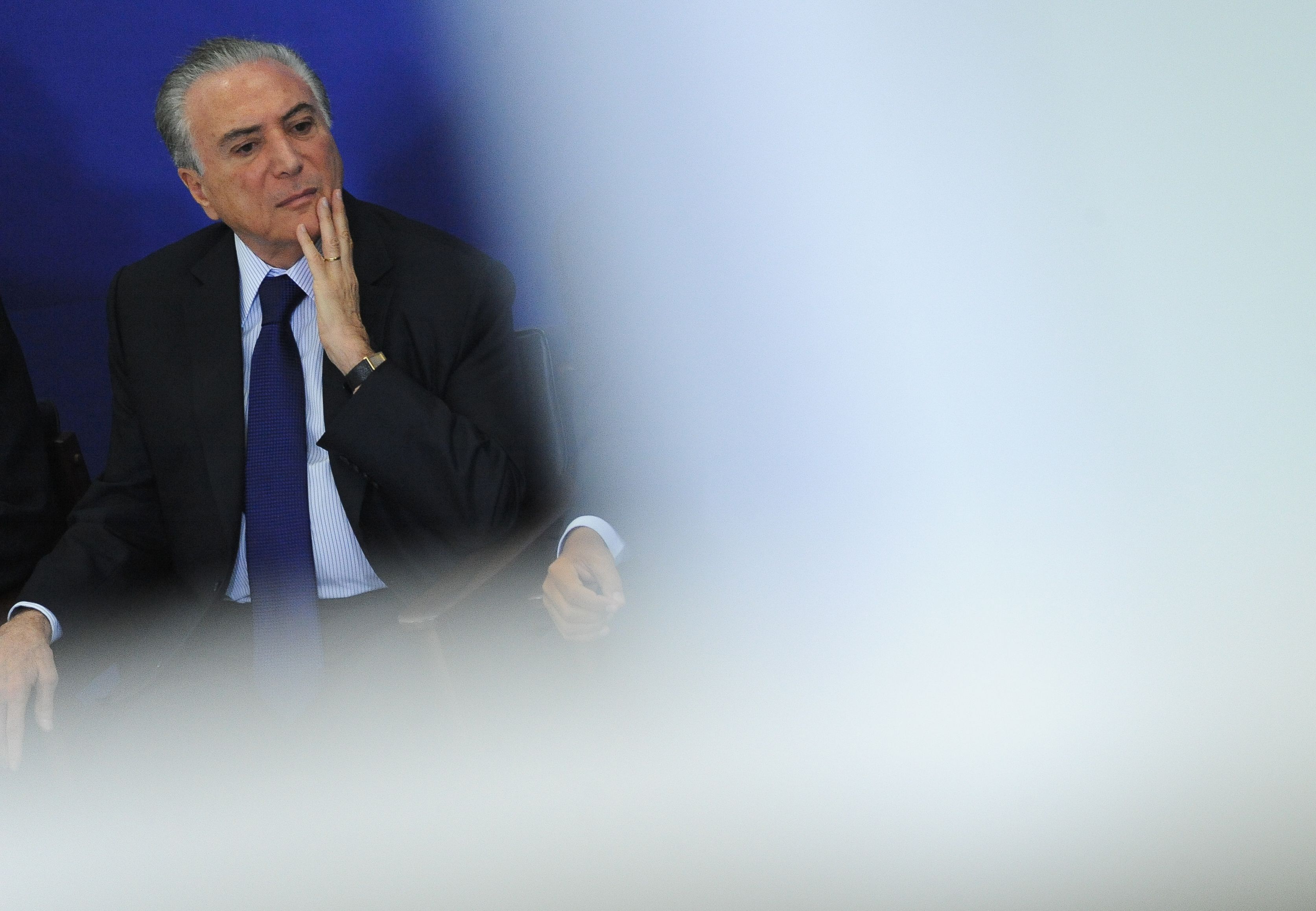 Michel Temer ainda não decidiu quem vai substituir Alexandre de Moraes no Ministério da Justiça | ANDRESSA ANHOLETE/AFP