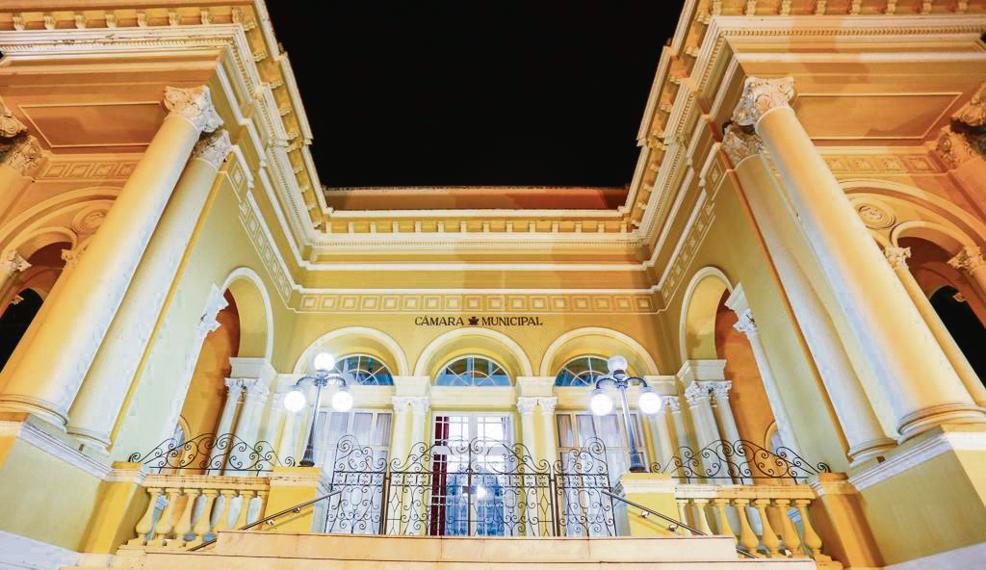 A fachada da Câmara Municipal de Curitiba | Daniel Castellano/Gazeta do Povo/Arquivo