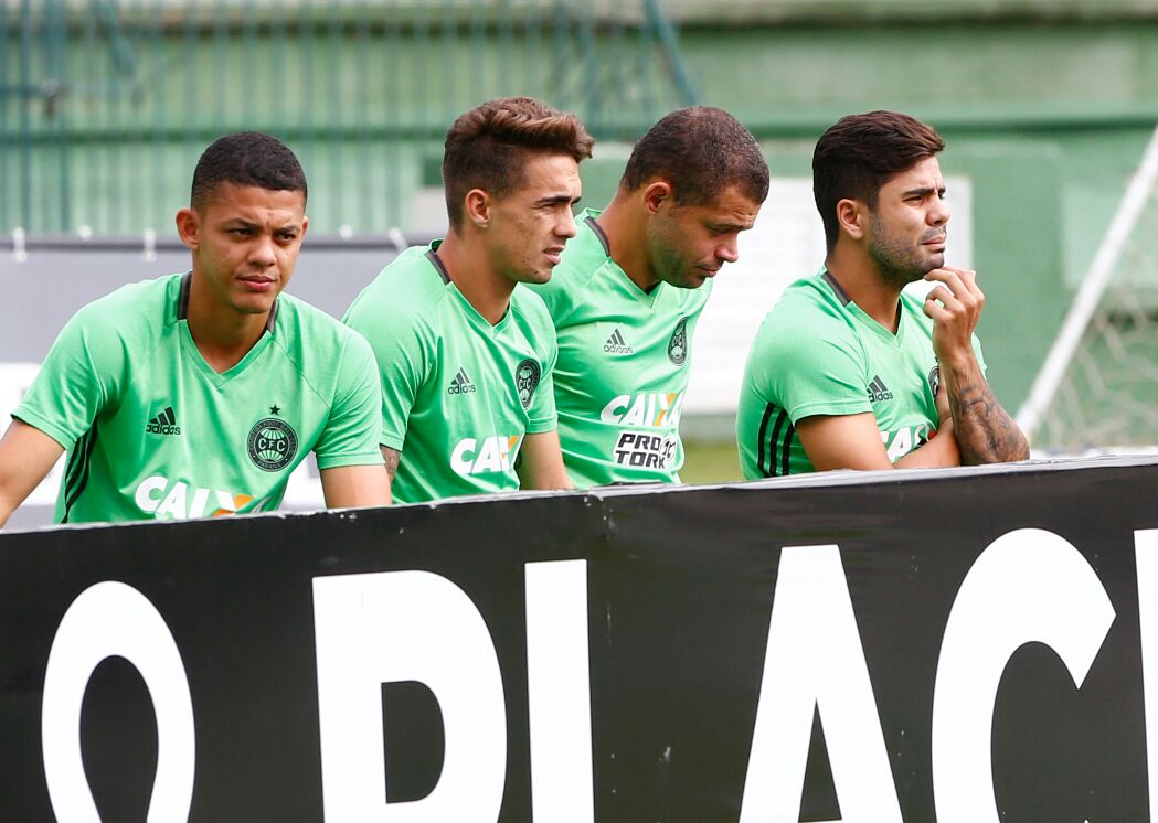 Wallison, Berola, Edinho e Henrique Almeida: disputa por posições. | Henry Milléo/Gazeta do Povo