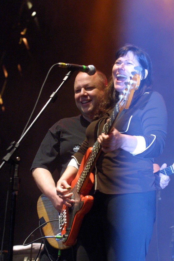 Pixies em 2004 na Pedreira: um dos shows mais inesquecíveis da história de Curitiba. | Marcelo Elias/Gazeta do Povo