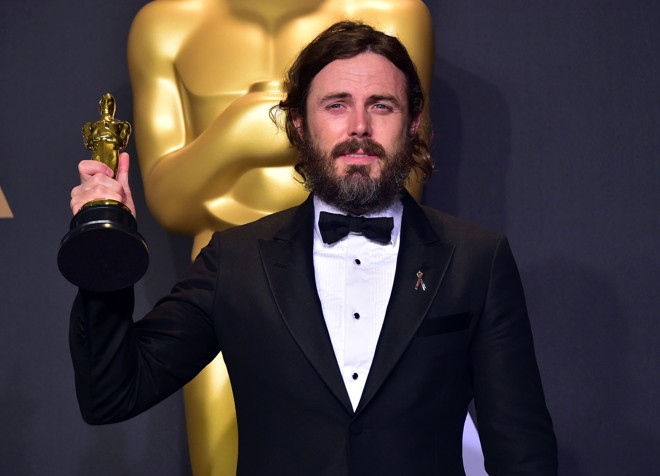 Casey Affleck, melhor ator por “Manchester à Beira-Mar” | Frederic J. Brown/AFP