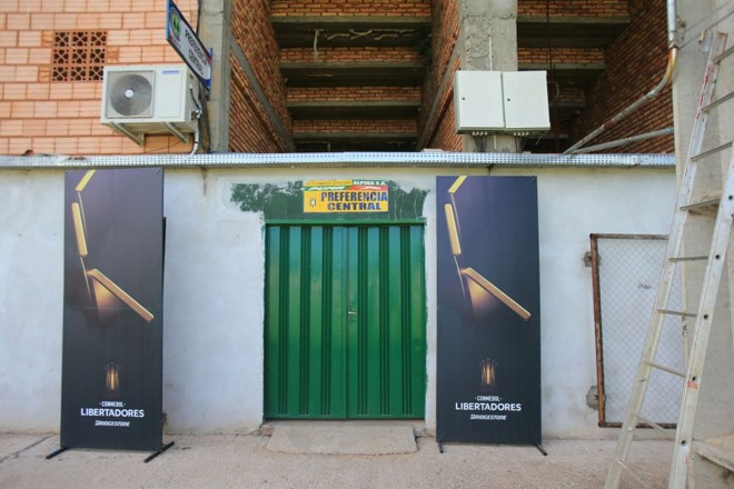 Entrada dos jornalistas. | Daniel Castellano, enviado especial/Gazeta do Povo