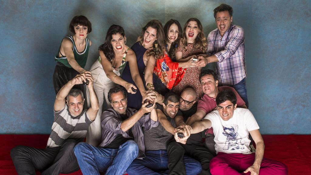 Elenco do “Tá No Ar”: sátira a Trump | Caiua Franco/Divulgação