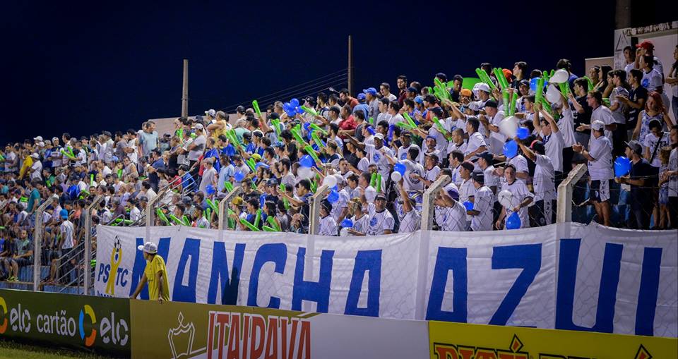 Torcida do PSTC no primeiro jogo da Copa do Brasil. Torcedores provavelmente terão que ir para Londrina no próximo jogo. | Divulgação/PSTC/Sicredi
