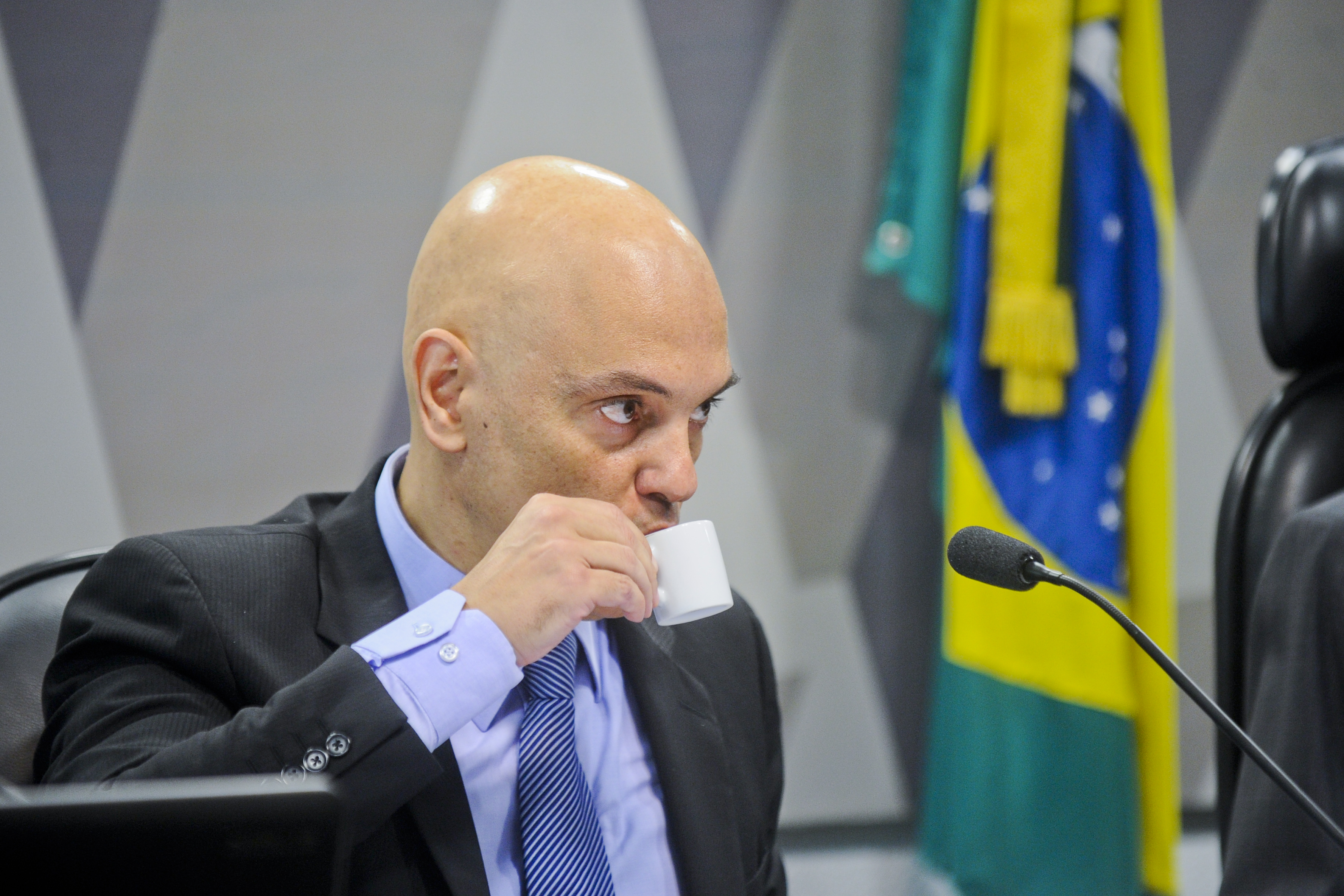 Alexandre de Moraes na CCJ | Marcos Oliveira/Agência Senado