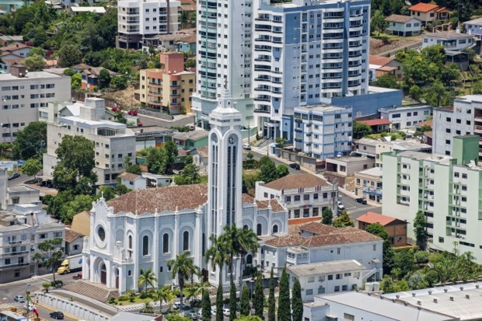 Joaçaba, no Meio-Oeste catarinense: município tem vagas para formação de cadastro de reserva para o cargo de médico. | Divulgação/Governo do Estado de Santa Catarina/