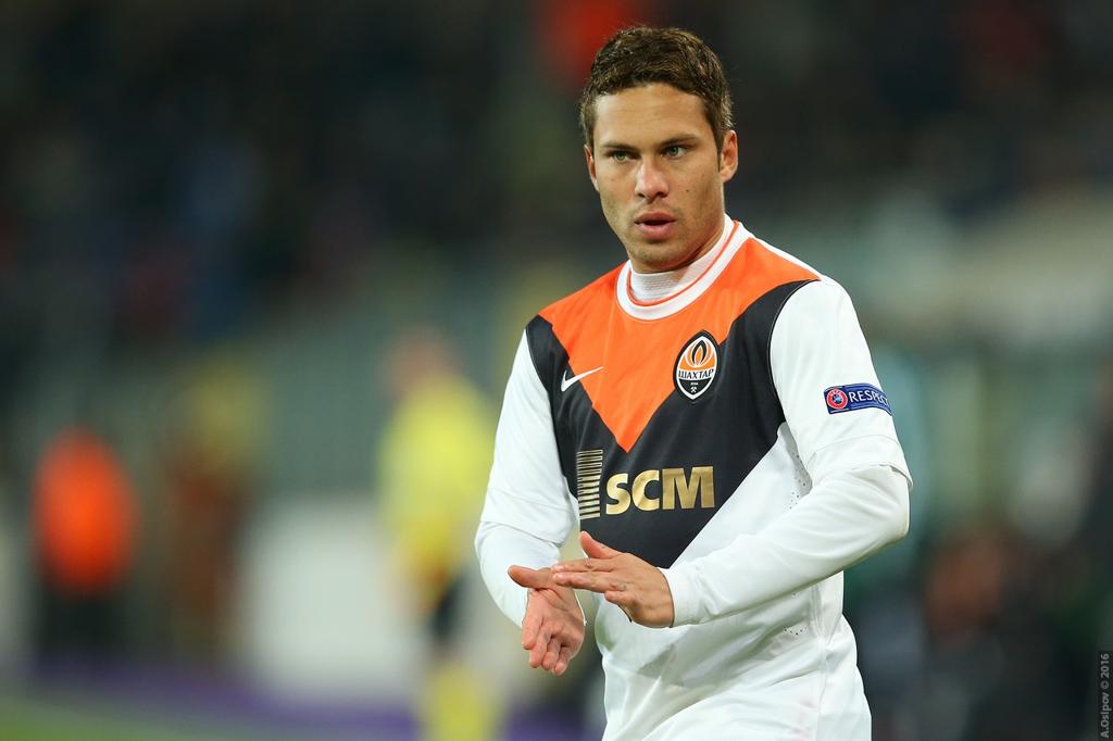 Marlos em ação pelo Shakhtarr, no ano passado. | /