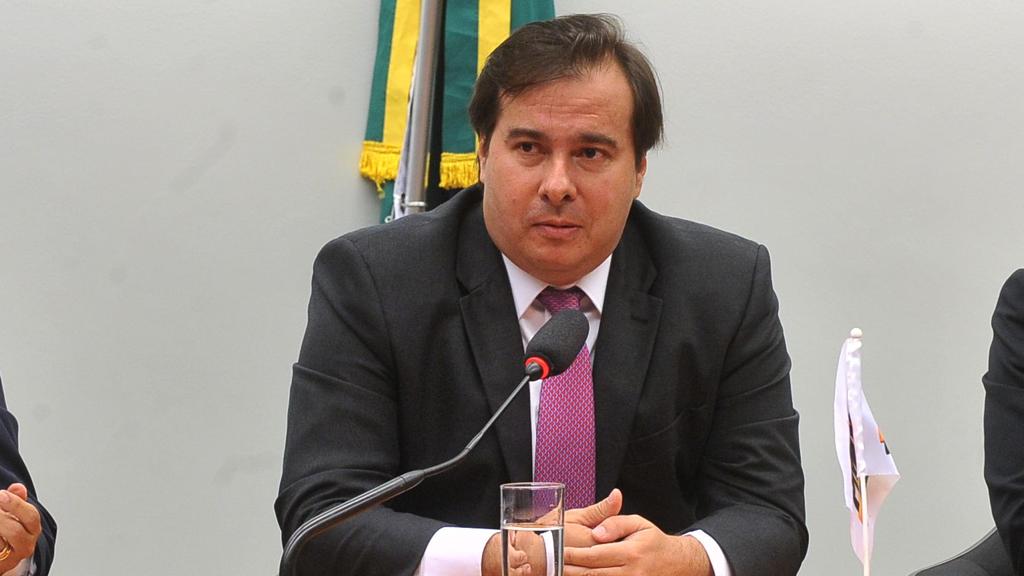 Rodrigo  Maia (DEM-RJ) anuncia a sua candidatura à reeleição | J. Batista / Câmara dos Deputados
