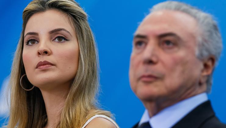 Hacker pediu dinheiro para não divulgar conversas que Marcela Temer teve pelo celular. | Beto Barata/PR