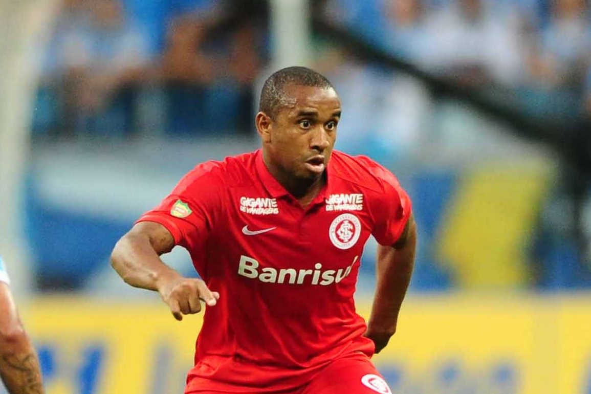 Anderson em ação pelo Colorado gaúcho. | Ricardo Duarte/Internacional
