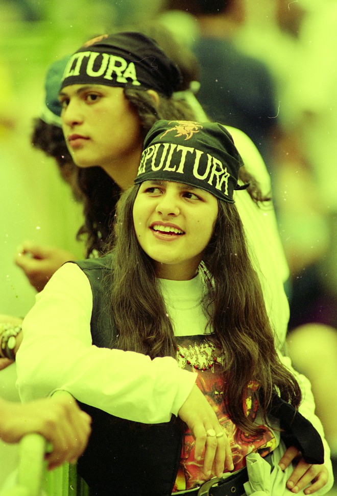 12 de novembro de 1994: Ramones, Sepultura, Raimundos e Viper na Pedreira Paulo Leminski. | Antonio Costa/Arquivo Gazeta do Povo