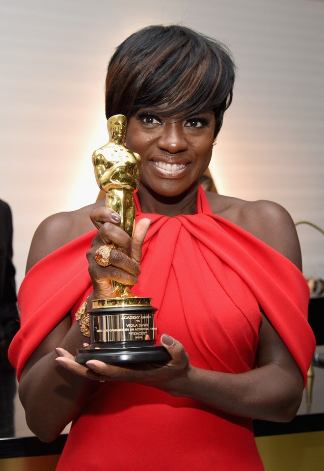 Viola Davis, melhor atriz coadjuvante por “Um Limite Entre Nós” | Kevork Djansezian/AFP