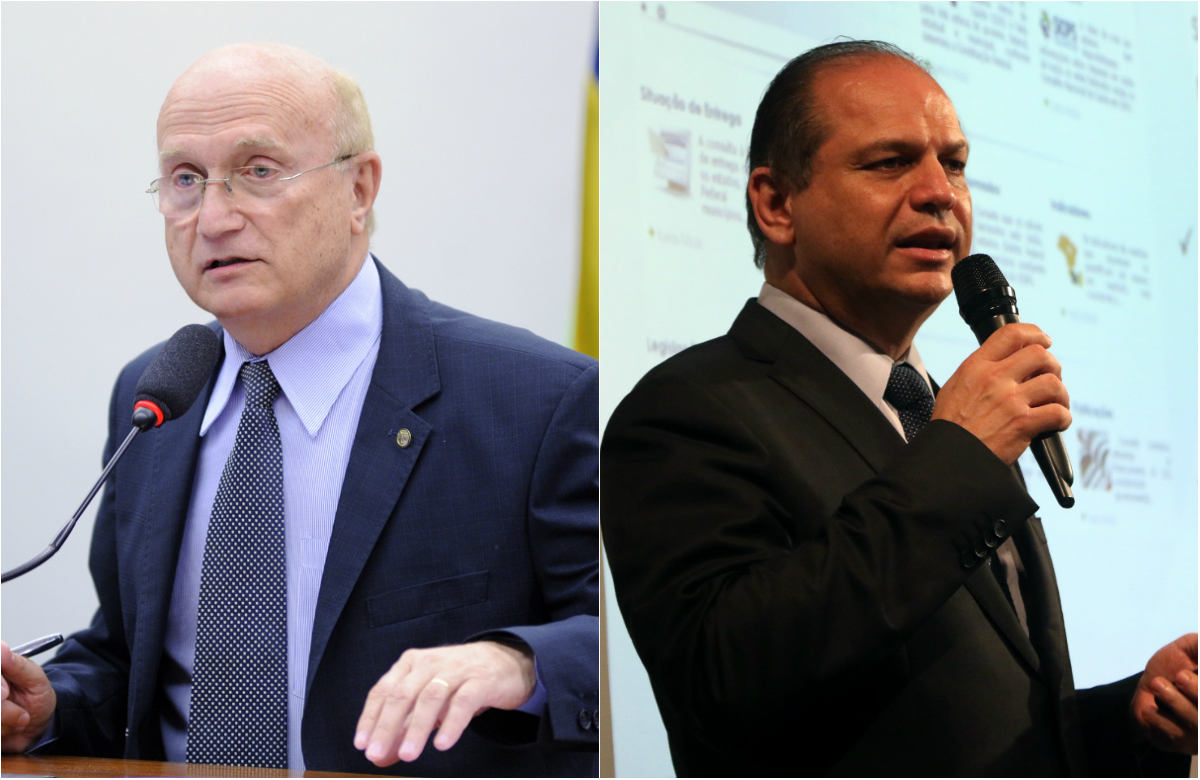 Osmar Serraglio, ministro da Justiça, e Ricardo Barros, ministro da Saúde | Montagem - Lucio Bernardo Junior/Câmara dos Deputados e Rodrigo Nunes/MS