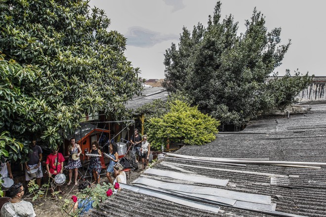 Samba no Capão da Imbuai. | Jonathan Campos/Gazeta do Povo