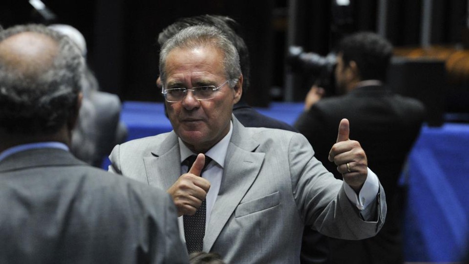 Renan Calheiros, o novo líder do PMDB no Senado | Jane Araújo/Agência Senado