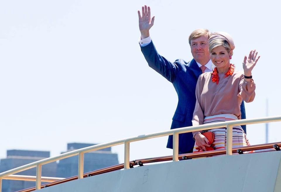 Rei Willem Alexander  e a rainha Máxima serão os anfitriões na festa do dia 28 de abril. | Robin Utrecht/ Facebook
