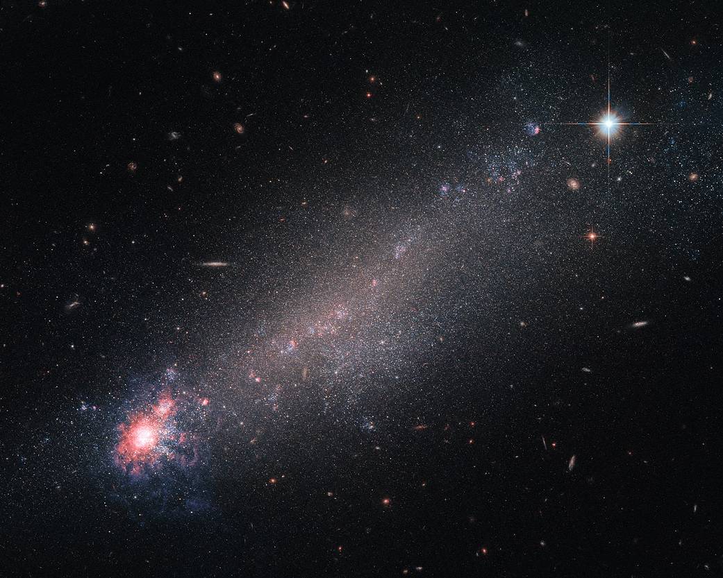 A Nasa havia registrado um fenômeno similar em outra galáxia no final de janeiro | ESA/Hubble & NASA/ European Space Agency