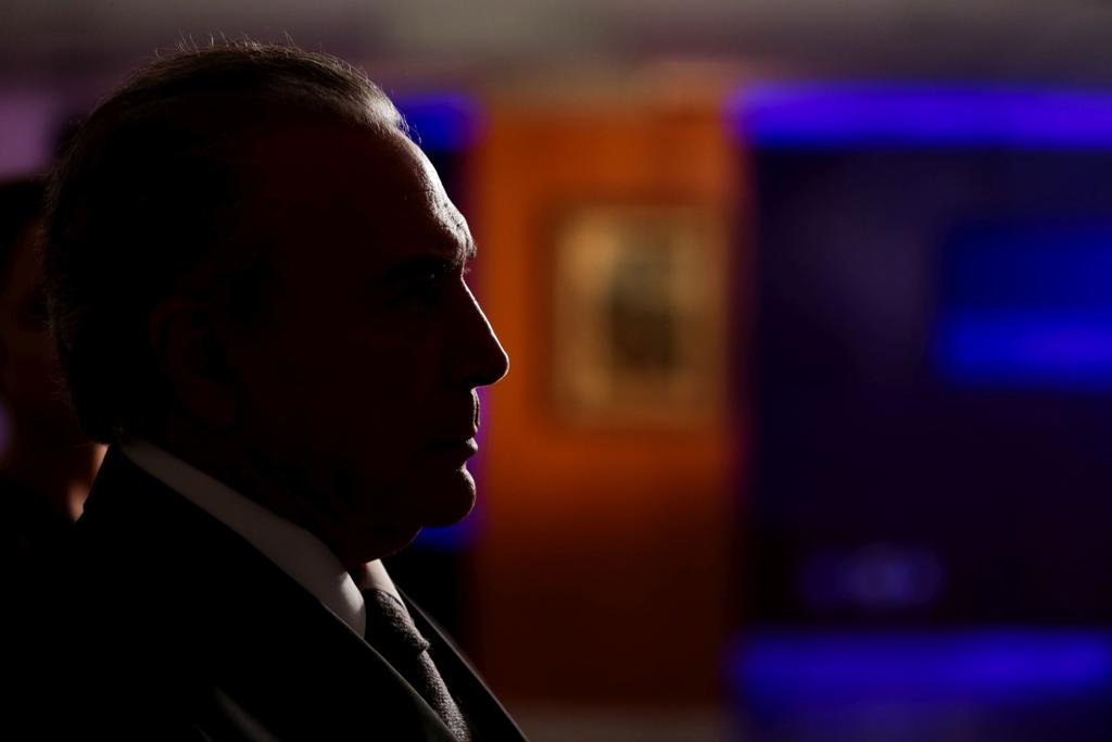 Temer classificou a crise como um “pequeno incidente”, mas, em seguida, corrigiu-se e falou em “grave incidente”. | MARCOS CORREA/PR