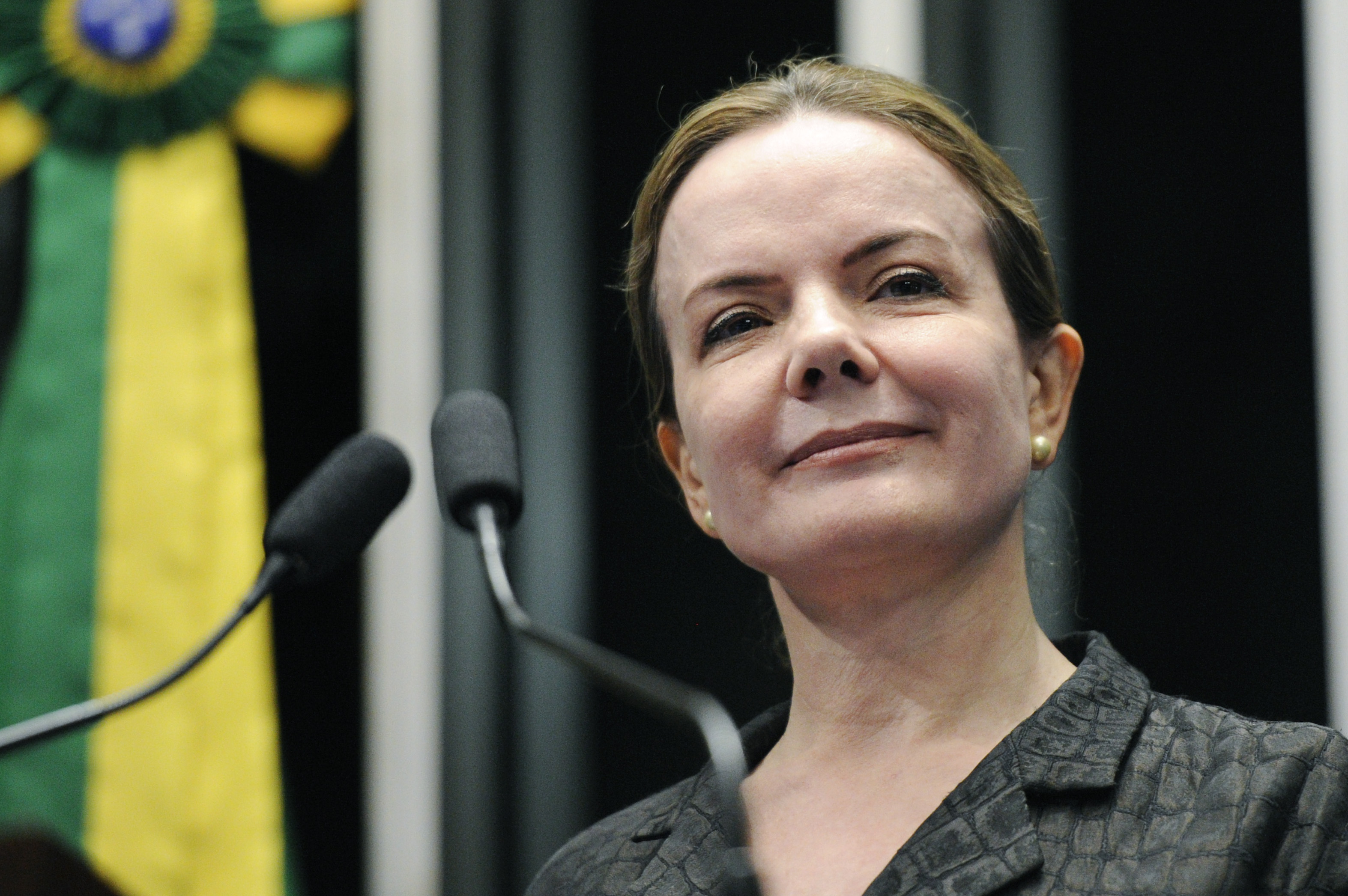 Gleisi Hoffmann: ação no STF é baseada nas delações de Paulo Roberto Costa e do doleiro Alberto Youssef. | Edilson Rodrigues/Agência Senado