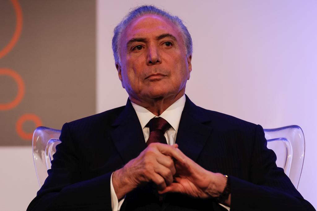 “Logo superaremos, esperamos, esse embaraço que pode causar prejuízo ao país”, afirma Michel Temer. | Beto Barata/PR