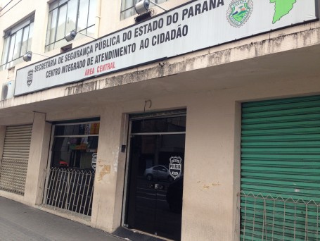 Distrito policial fechado no centro de Curitiba | Durval Ramos